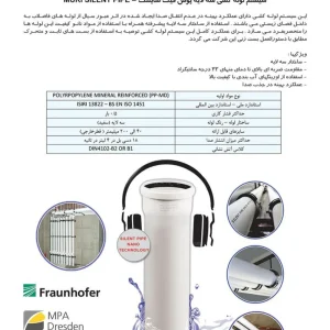 سیستم لوله کشی سه لایه پوش فیت سایلنت - PIPE SILENT MURI