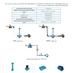 کیت های انشعاب آب آشامیدنی